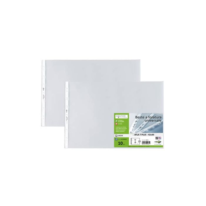 Buste trasparenti ATLA T lisce Sei Rota formato 42x30 cm 664216 main product photo