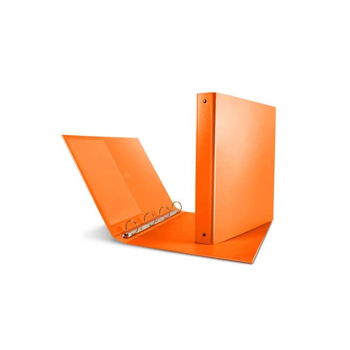 Raccoglitore 4 anelli NETTUNO Sei Rota diametro 30 mm - colore arancione 36803144 main product photo