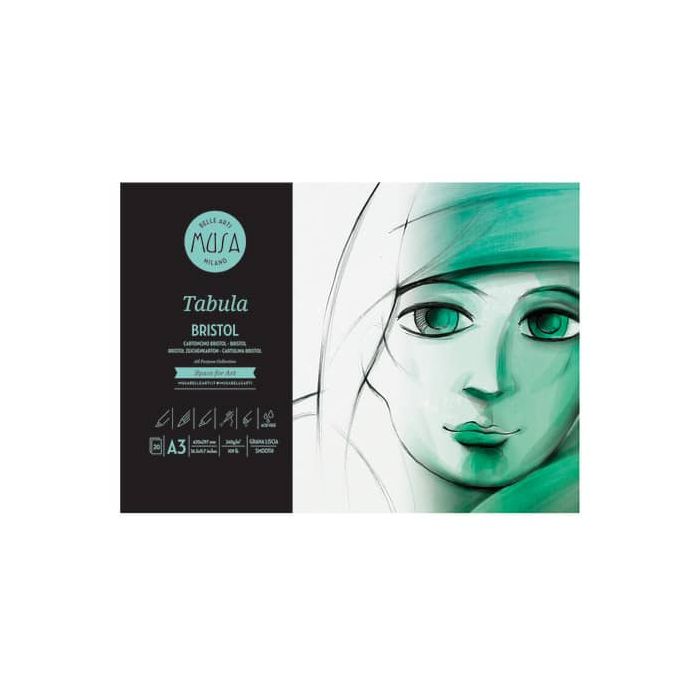 blocco Bristol TABULA CWR 20 fogli 240 gr formato A3 MU136293 main product photo