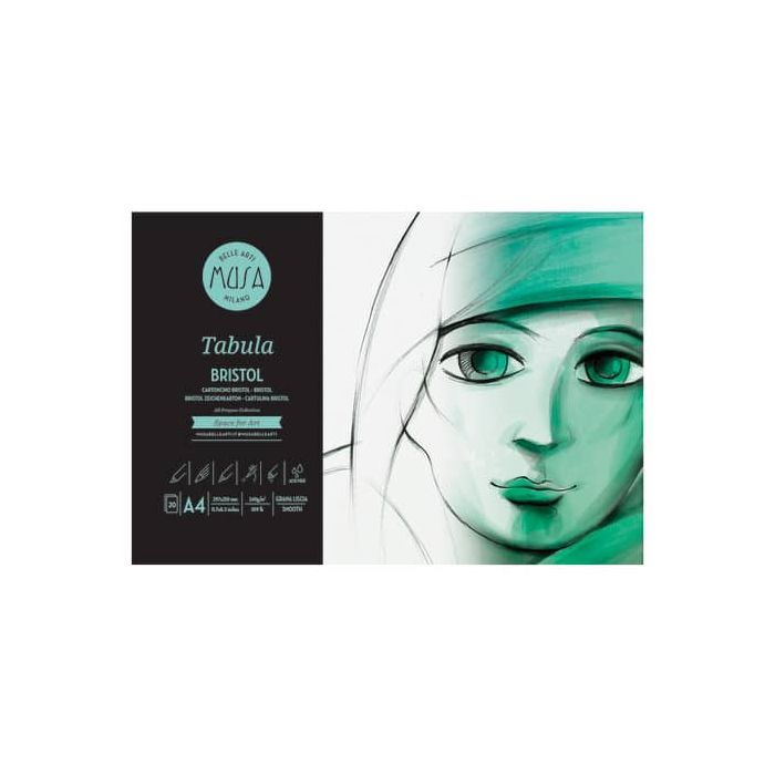 blocco Bristol TABULA CWR 20 fogli 240 gr formato A4 MU136294 main product photo