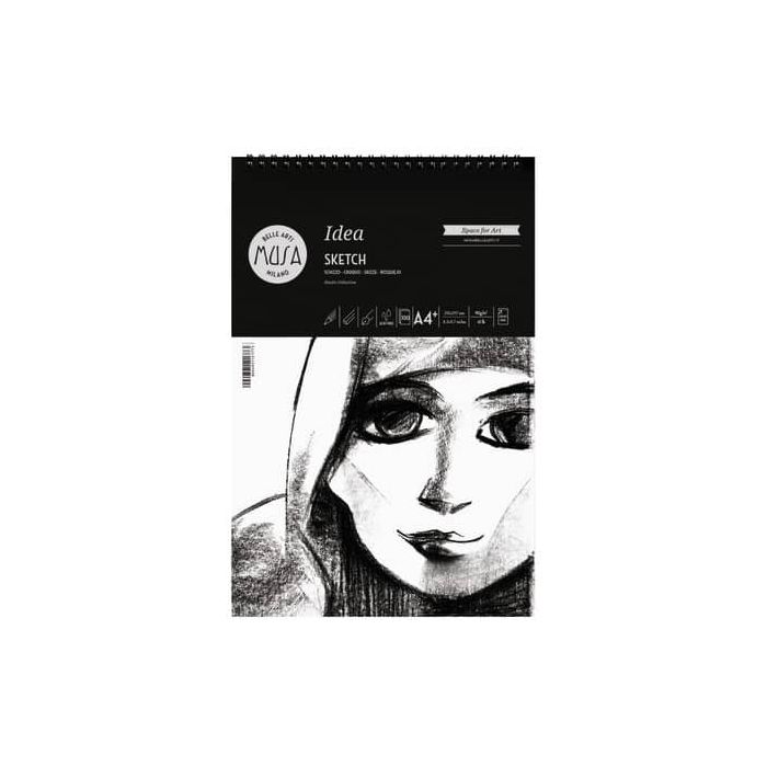 Blocco IDEA SCHIZZO CWR con spirale A4 - 100 ff MU123794 main product photo