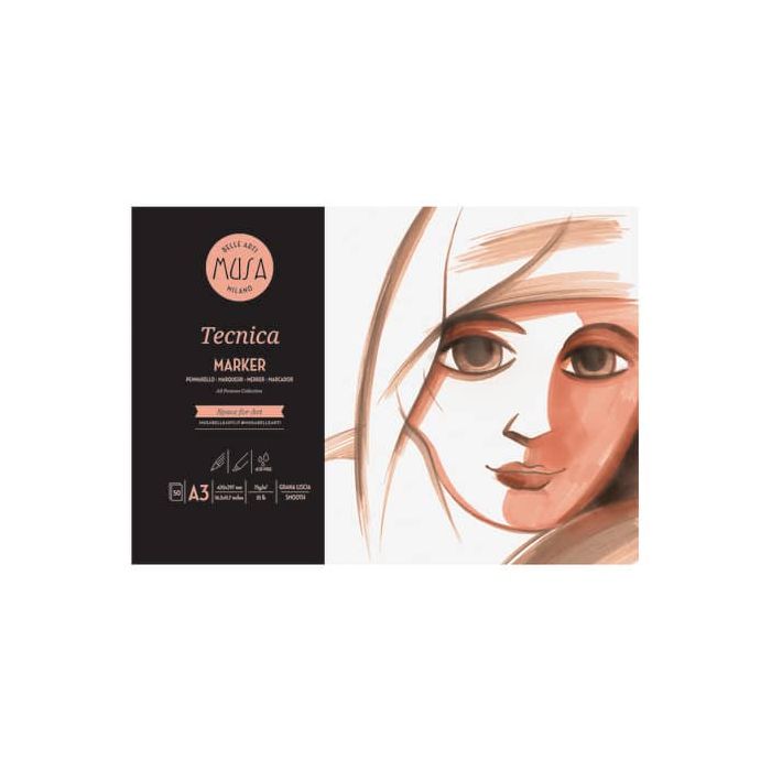 Blocco Marker TECNICA CWR 50 ff- 75gr formato A3 MU135293 main product photo