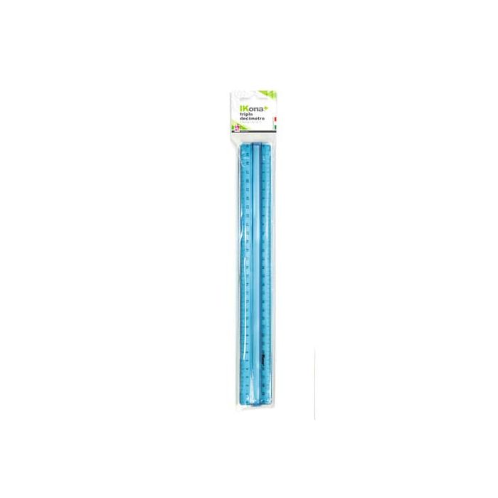 Triplo decimetro Ikona colore azzurro 573 - 03 main product photo