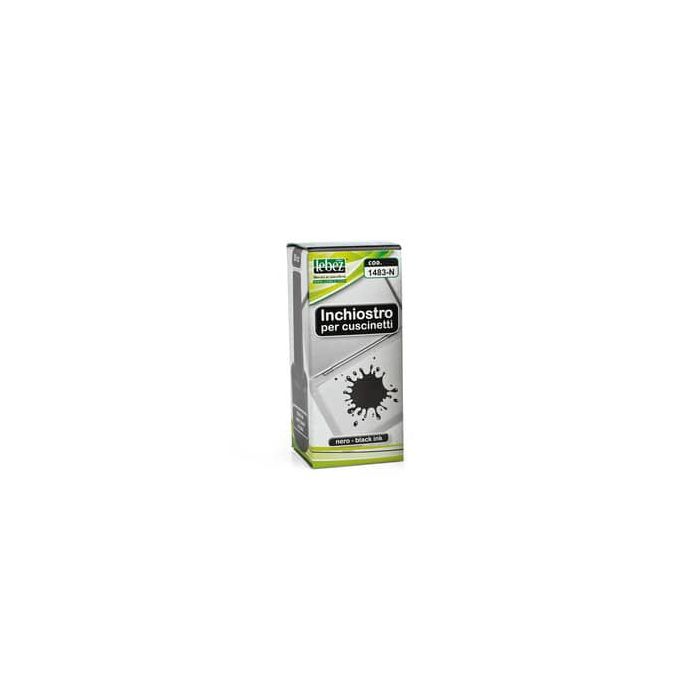 Inchiostro per timbri Lebez 30 ml nero 1483-N main product photo