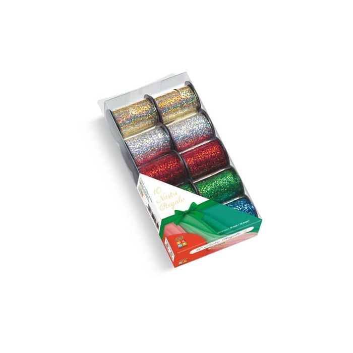 Nastro regalo Lebez 10x10 mt - iridescenti 4235 main product photo