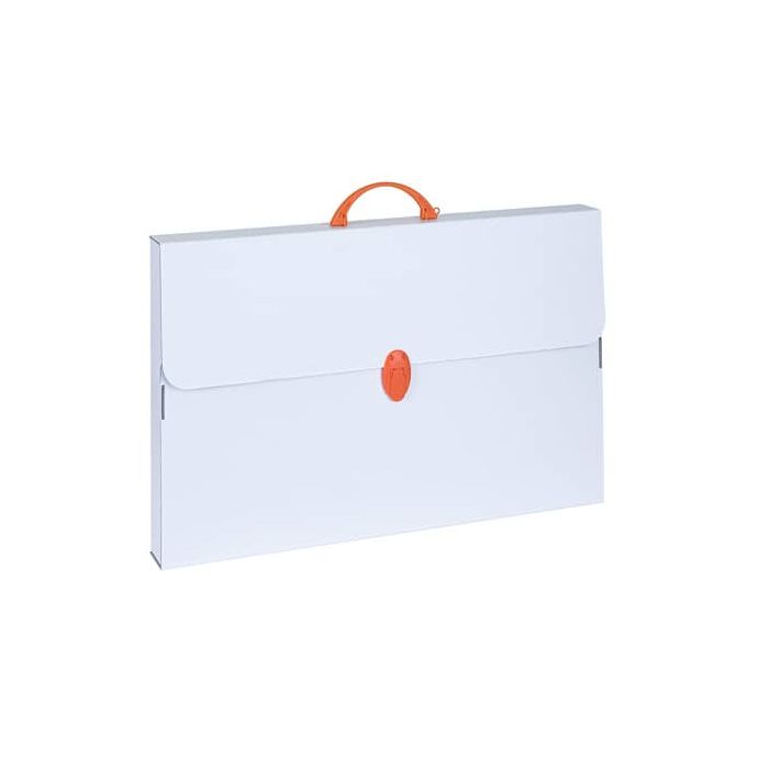 Valigetta Favorit linea Every bianca in polipropilene rigenerato formato 56,5x36,5x5,5 - 400176679 main product photo
