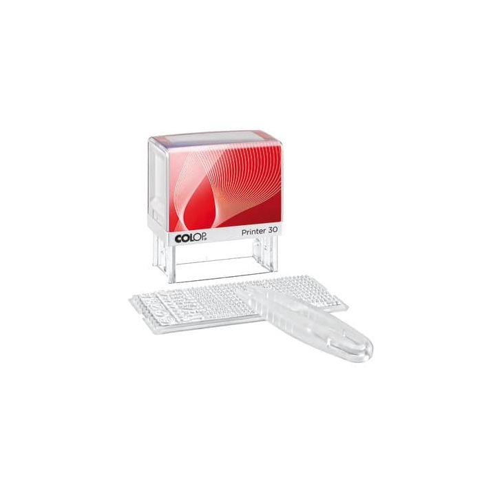 Timbro autoinchiostrante componibile Colop formato 18x47 - Printer 30/1 PR30SET/1 -20 main product photo