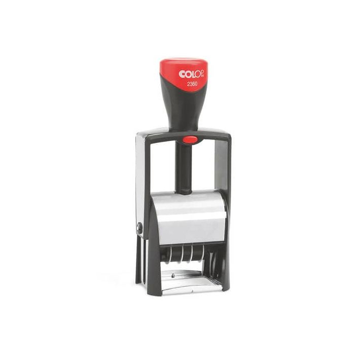 Timbro Colop 2360 autoinchiostrante datario con piastra personalizzabile 4 mm - S2360 main product photo