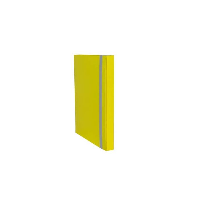 Cartella a tre lembi in presspan Cartotecnica del Garda 35x50 cm colore giallo - CG0080PDXXXAN04 main product photo