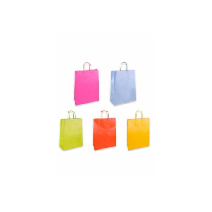 Borsa shopper Florio Carta perlata colori perlati assortiti - formato 18x8x20 - 73716 main product photo