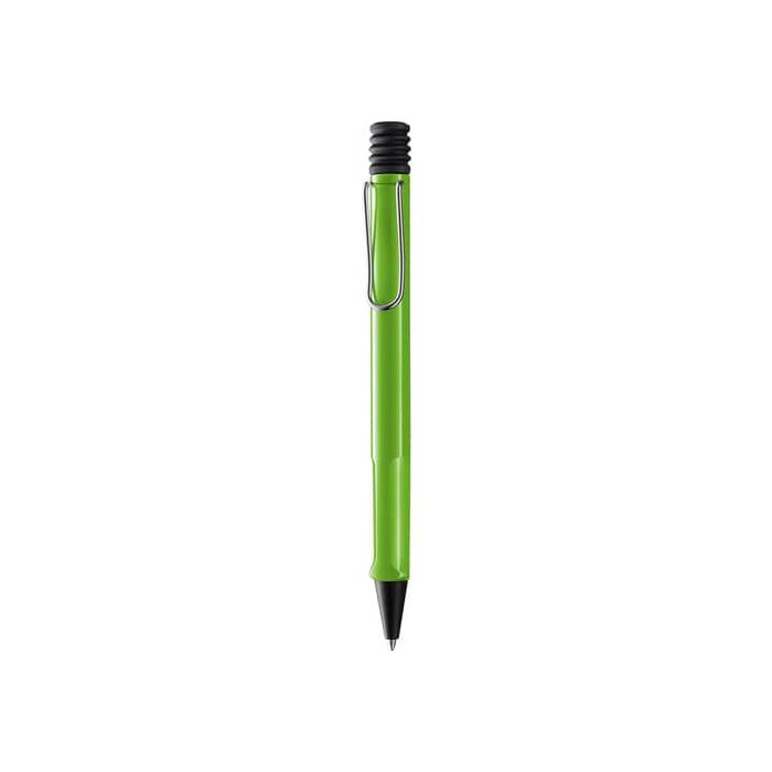 Penna Safari Lamy inchiostro nero e punta media Greensfera - fusto verde 1225549 main product photo