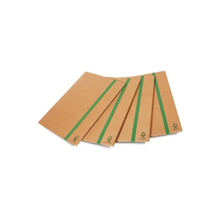 Cartellina a tre lembi con elastico Euro-cart dorso 4 cm colore avana XCPECO07AV main product photo