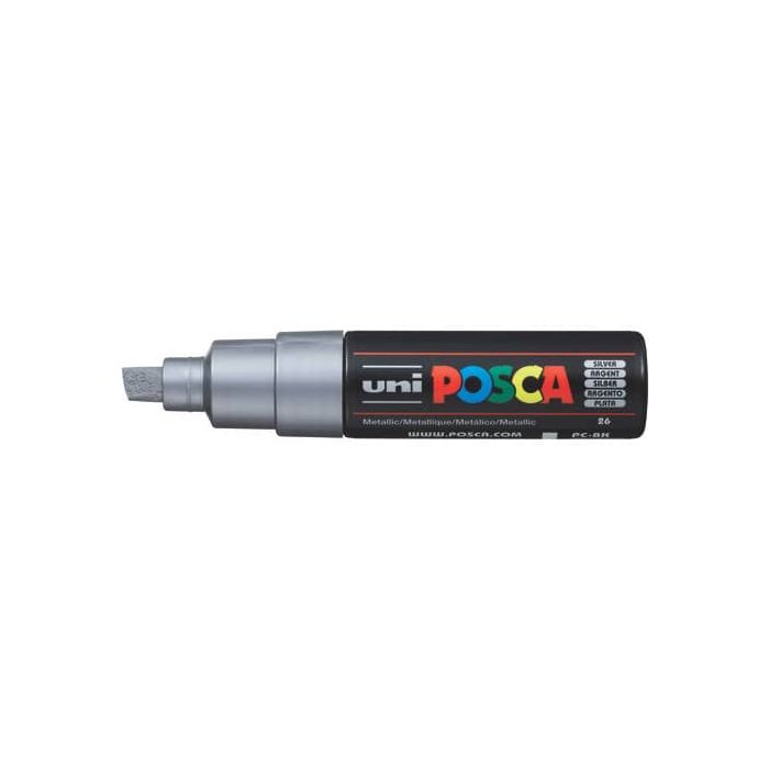 Marcatore Uni Posca punta large colore argento PC-8K-ARG main product photo