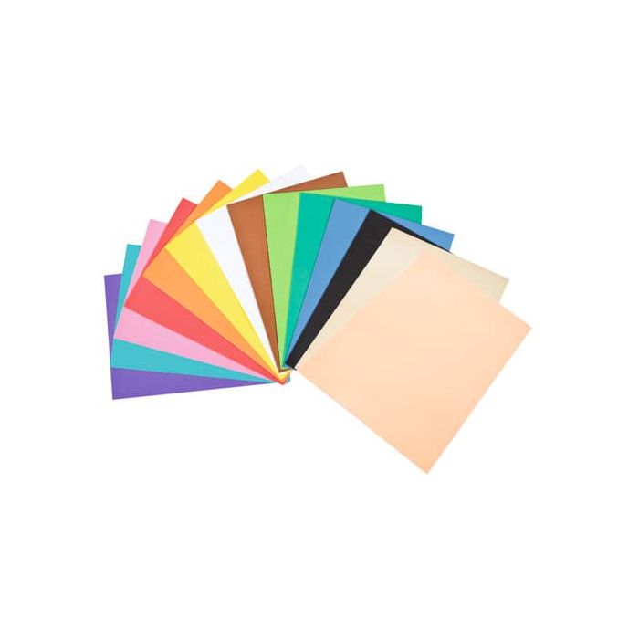 Foam in gomma Nikoffice EVA formato A4 10 ff colori assortiti non adesivo - 23NIK130 main product photo