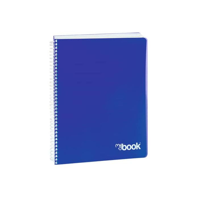 Quaderno spiralato con fori Nikoffice 70 gr - 144 ff - formato A4 - 1 rigo - 30NIK092 main product photo