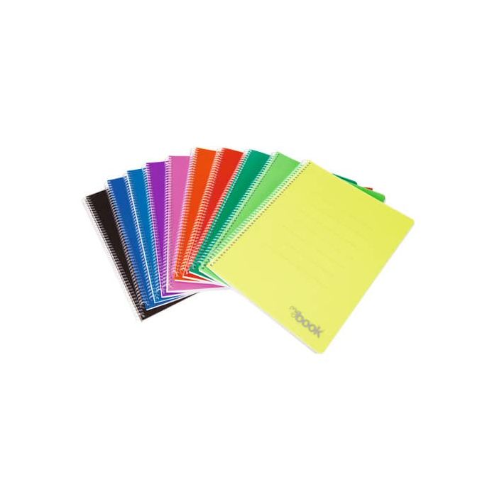 Quaderno spiralato Nikoffce 70 gr formato A5 - 1 rigo - 30NIK040/4 main product photo