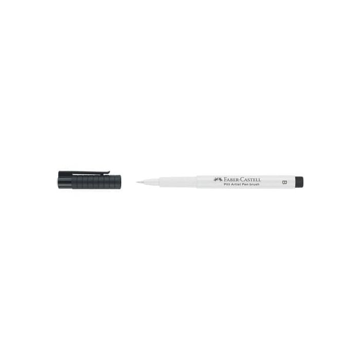 Pitt Artist Pen brush Faber-Castell colore bianco 167401 main product photo