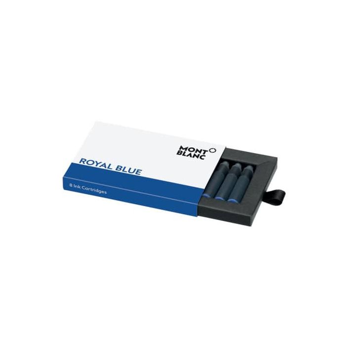 Confezione da 8 cartucce Montblanc per stilografica blu - MB128198 main product photo