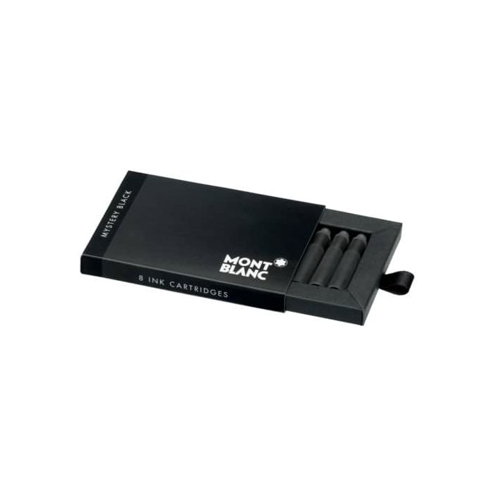 Confezione da 8 cartucce Montblanc per stilografica nero - MB128197 main product photo