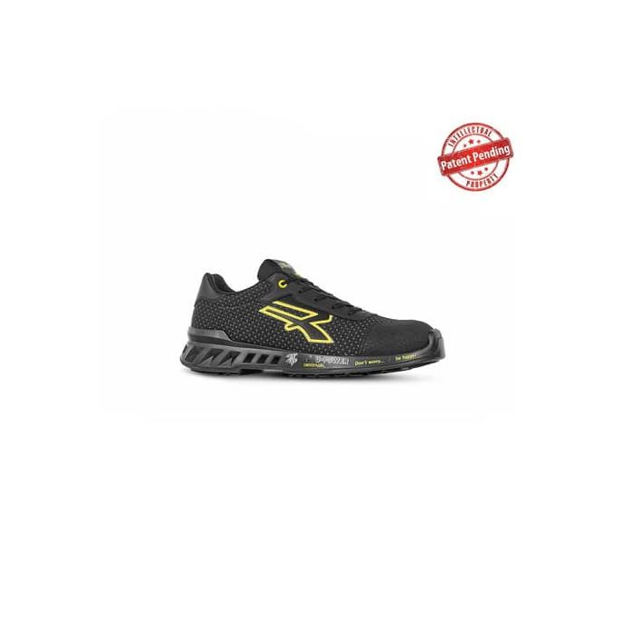 Scarpe antinfortunistiche leggere con puntale Airtoe® Aluminium Matt S3 SRC CI ESD giallo-nere U-Power N° 41 RV20014-41 main product photo