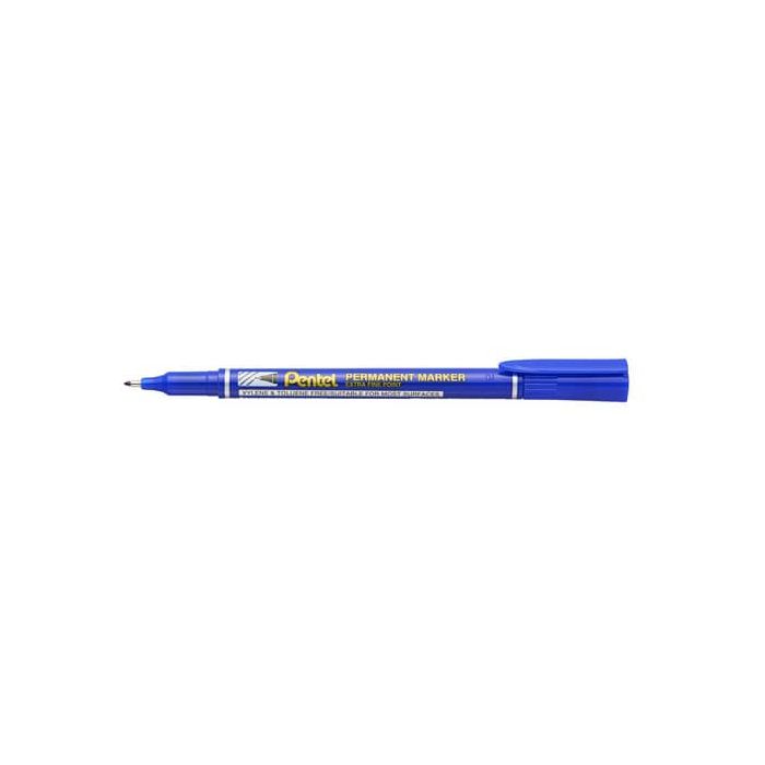 Marcatore permanente AmiKo punta extra fine - tratto 0,6 mm - conf. 12 pezzi Pentel blu - NF450-C main product photo
