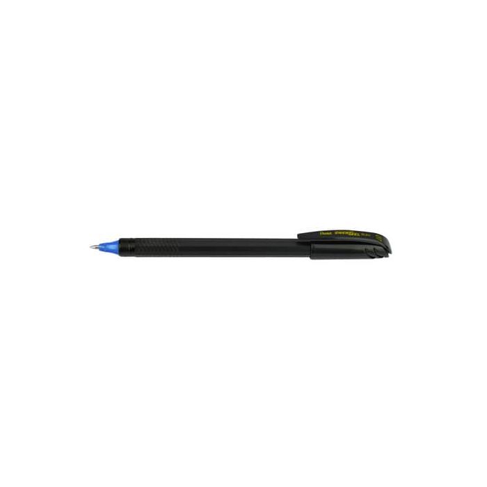 Roller ricaricabile Pentel EnerGel con cappuccio - materiale 96% riciclato - blu - conf. 12 pezzi - BL417R-C main product photo