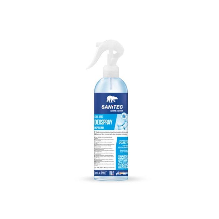 Deodorante per ambiente e tessuti con tecnologia elimina odori Deo Spary 300 ml Sanitec Breeze - 3053 main product photo