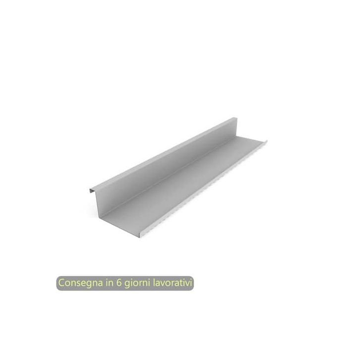 Marsupio per elettrificazione Artexport orizzontale sottopiano grigio alluminio 60x12,8xH.6,3 cm - 3-BLAA0600-AA main product photo