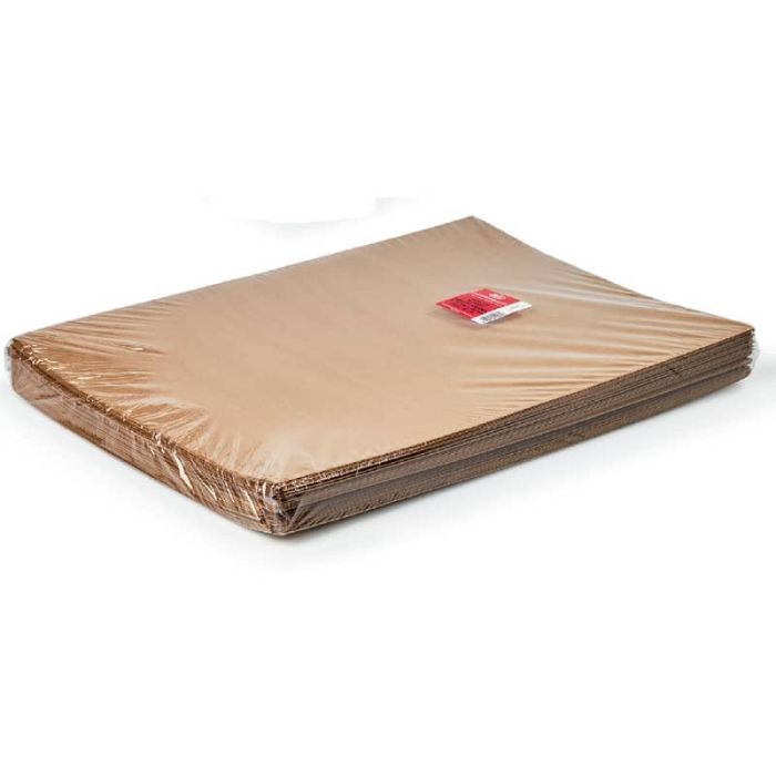 Carta da pacco Rex-Sadoch 100x140 cm 80 Kraft avana - Conf. 50 fogli piegati 50x35 cm - CK50AAVN main product photo
