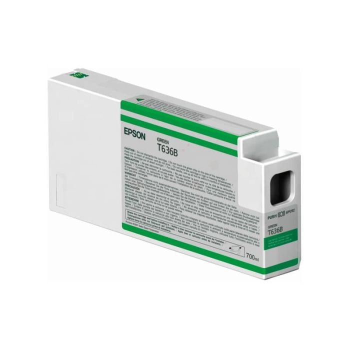 Cartuccia inkjet alta capacità ink pigmentato T636B Epson verde C13T636B00 main product photo