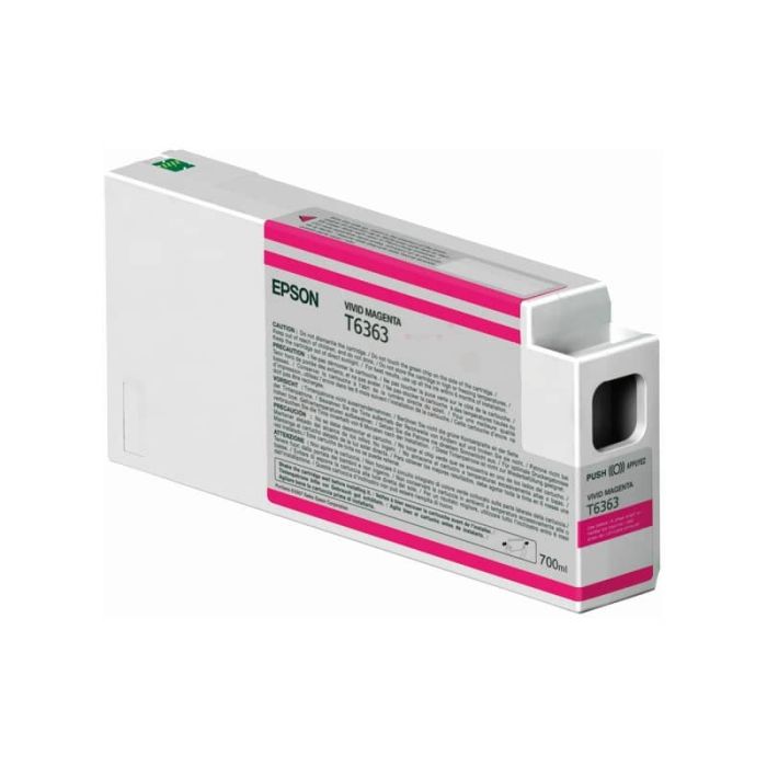 Cartuccia inkjet alta capacità ink pigmentato T6363 Epson magenta C13T636300 main product photo