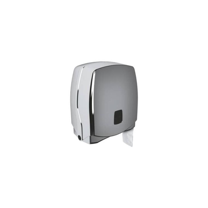 Mini distributore di carta igienica jumbo QTS Ø max rotolo 20 cm - argento STE-TO3/SS main product photo