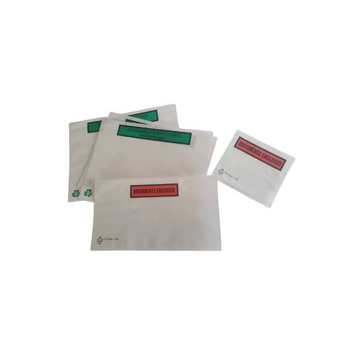 Busta adesiva portadocumenti Viva Eco 100% in carta DL trasp. - conf. 250 pz - 240x135 mm - 3015PAP main product photo