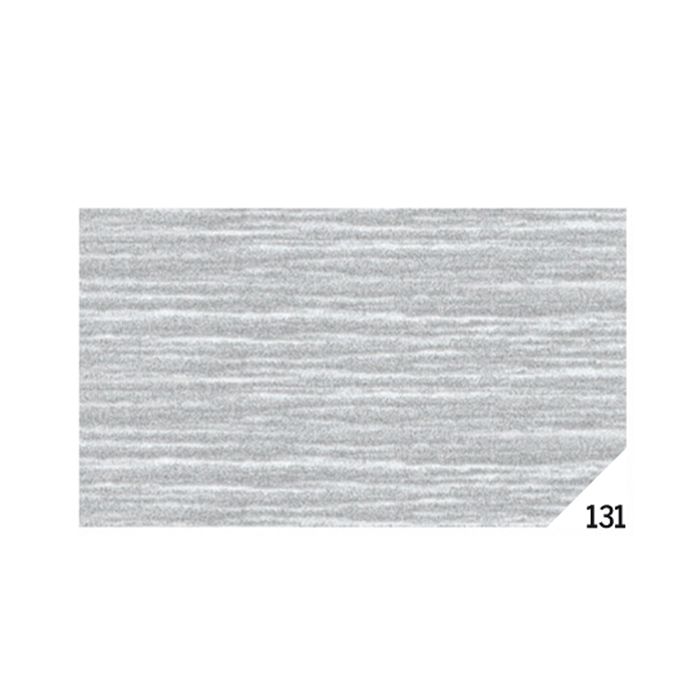 Carta crespa - 50x150cm - argento metal 131 - Rex Sadoch - conf.10 rotoli main product photo