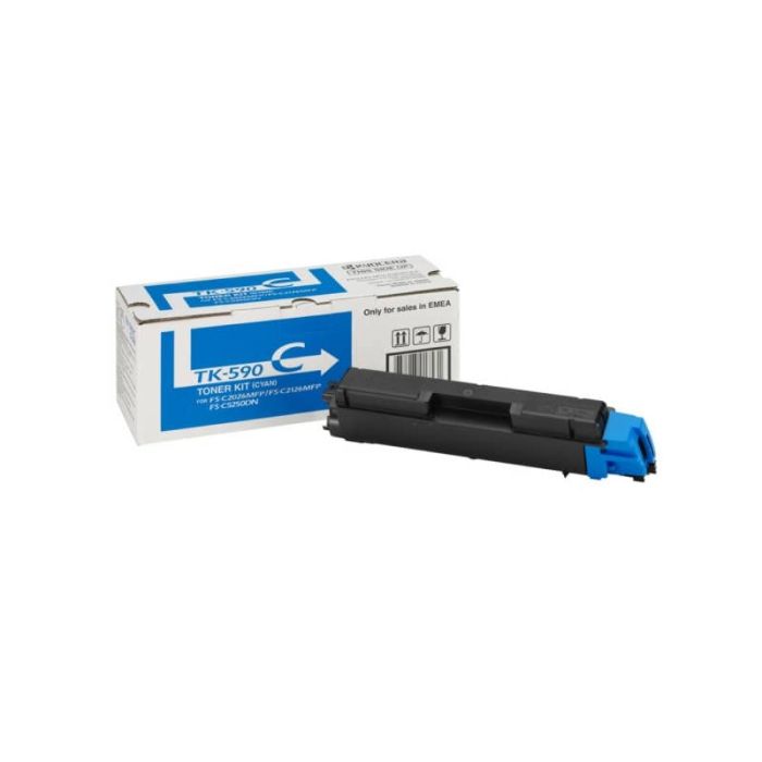 Toner TK-590C Kyocera-Mita ciano 1T02KVCNL0 main product photo