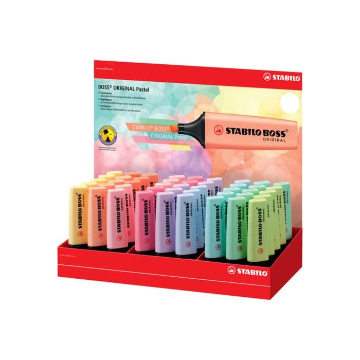 Display evidenziatori Stabilo Boss Original Pastel assortiti 70/45-4 main product photo