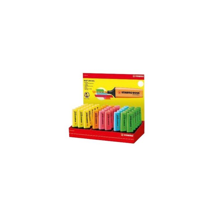 Espositore evidenziatori Stabilo Boss Original 2-5 mm 45 pezzi assortiti 70/45-1 main product photo