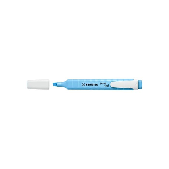 Evidenziatori Swing Cool Pastel Stabilo azzurro cielo 275/112-8 main product photo