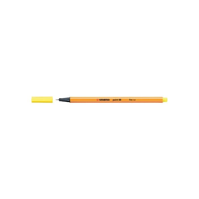 Fineliner Stabilo Point 88® 0,4 mm giallo limone 88/24 main product photo