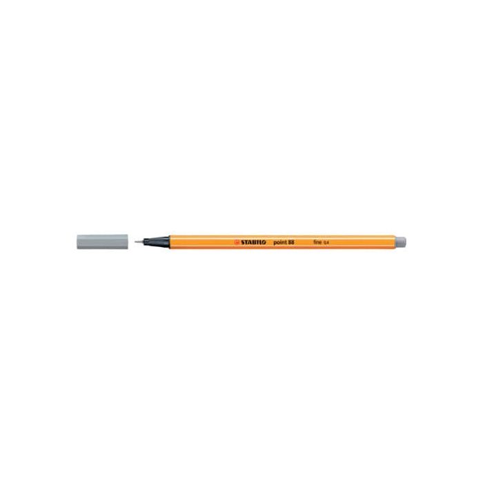 Fineliner Stabilo Point 88® 0,4 mm grigio medio 88/95 main product photo