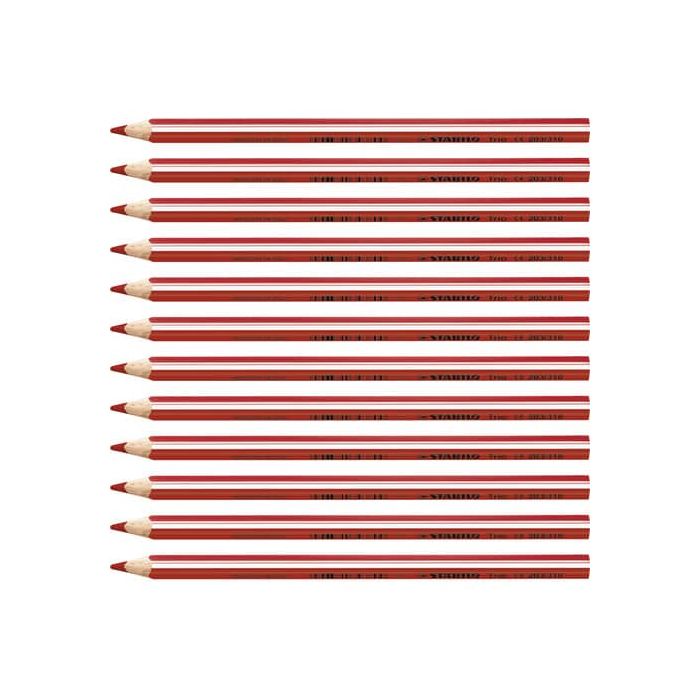 Matite colorate Stabilo Trio Maxi tratto 4,2 mm conf. 12 pz arancio 203/310 main product photo