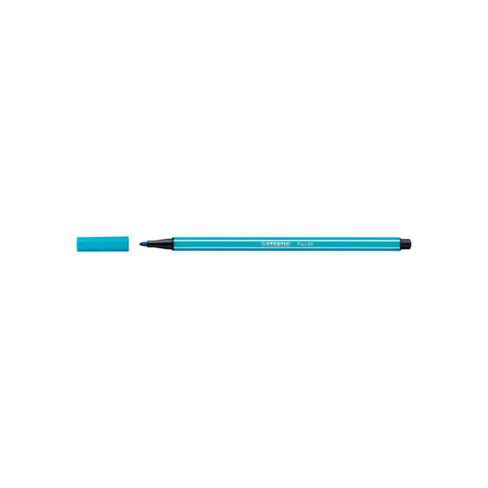 Pennarelli Stabilo Pen 68 tratto 1 mm blu chiaro 68/31 main product photo