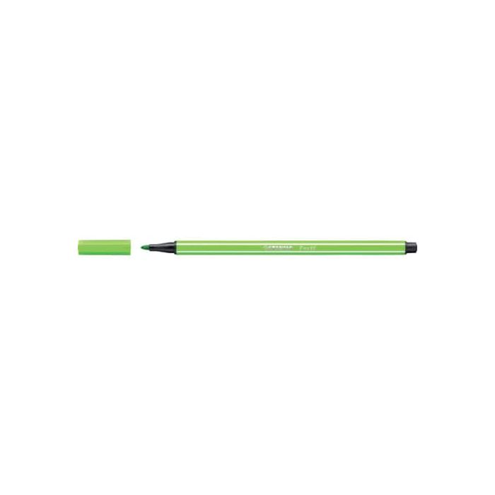 Pennarelli Stabilo Pen 68 tratto 1 mm verde chiaro 68/33 main product photo