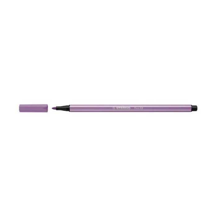 Pennarelli Stabilo Pen 68 tratto 1 mm malva chiaro 68/62 main product photo