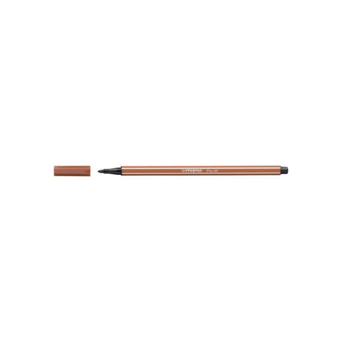 Pennarelli Stabilo Pen 68 tratto 1 mm terra di siena 68/75 main product photo