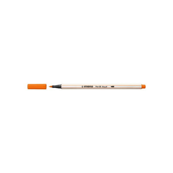 Pennarello Stabilo Pen 68 brush - punta a pennello - M 1 mm vermiglio pallido - 568/30 main product photo