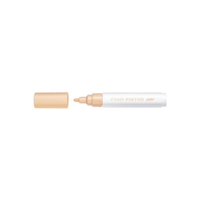 Marcatore multisuperficie Pilot Pintor a base d'acqua punta in fibra 4,5 mm arancio pastello - 002389 main product photo