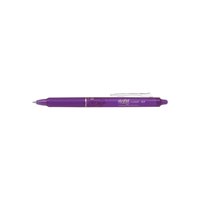 Penna a sfera cancellabile Pilot Frixion Ball Clicker ricaricabile 0,7 mm viola - 006795 main product photo