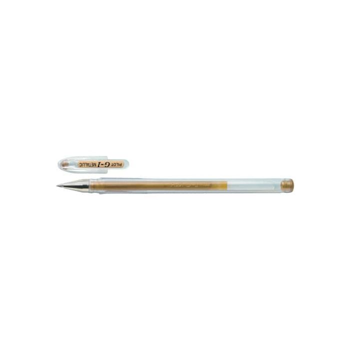 Penna a sfera gel Pilot G-1 punta fine 0,7 mm oro - 001681 main product photo