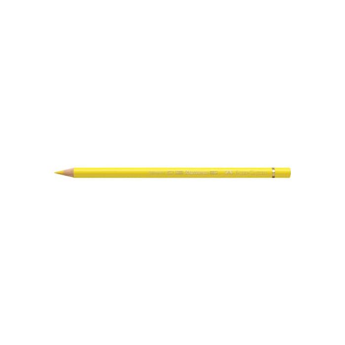 Matite colorate permanenti Faber Castell Polychromos mina 3,8 mm conf. 6 pezzi - giallo cromo chiaro - 110106 main product photo